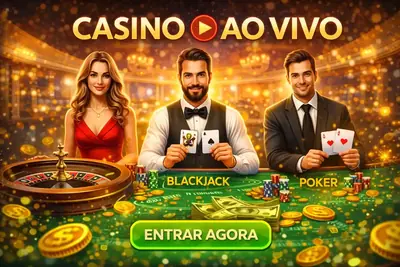 Casino ao vivo blackjack e poker