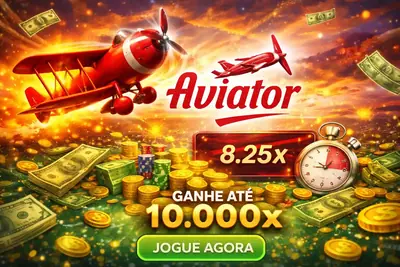 Aviator avião vermelho 10000x